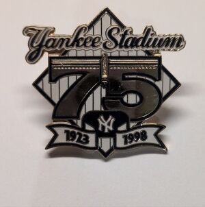 ⚾ NY Yankees-Yankee Stadium 75th Anniversary Pin